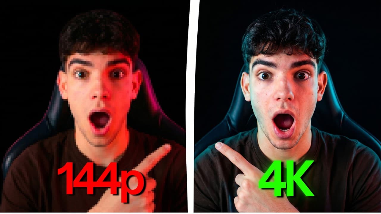 Cómo Hacer Vídeos Virales de 144p a 4K con IA